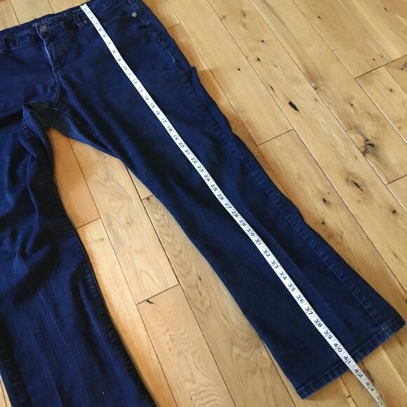 Santana Tummy Control Dark Blue Jeans For Women 16 - Picture 13 of 13